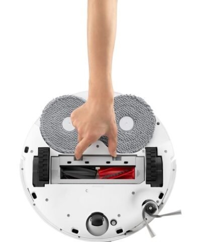 Roborock Aspirateur robot Qrevo Curv Blanc 5
