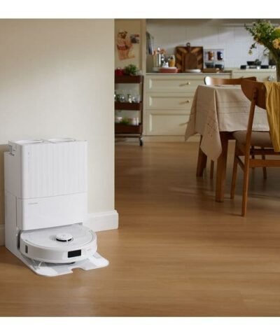 Roborock Robot d’aspiration et d’essuyage Qrevo Plus Blanc 6