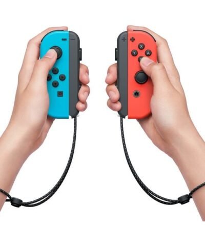 Nintendo Switch Modèle OLED Rouge / Bleu 3