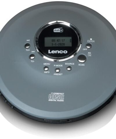 Lenco Lecteur MP3 CD-400GY Gris 7