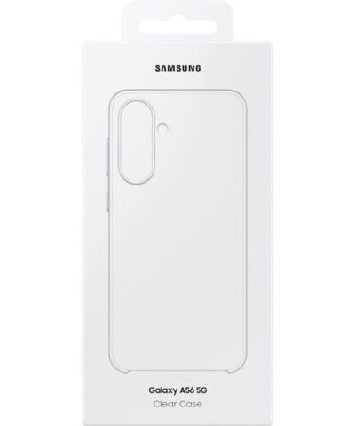 Samsung Coque arrière Clear Case Galaxy A56 5