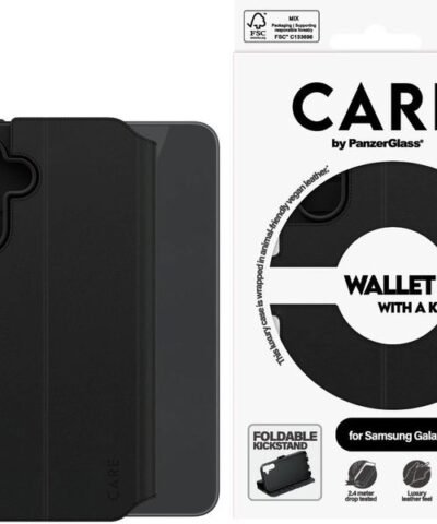 CARE Coque arrière Wallet Case Kickstand Galaxy A36 5G Noir 3