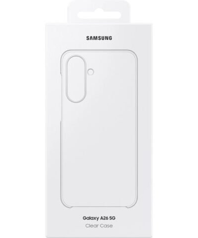 Samsung Coque arrière Clear Case Galaxy A26 5