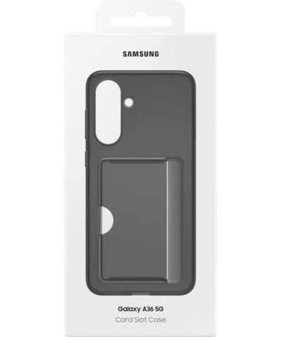 Samsung Coque arrière Etui à fente pour carte Galaxy A36 6