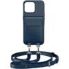Urbany’s Necklace Case Chaîne de téléphone portable+. iPhone 16 Pro Mer profonde 2