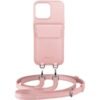 Urbany’s Necklace Case Chaîne de téléphone portable+. iPhone 16 Pro Cotton Candy 2