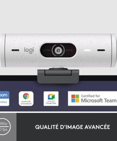 Logitech Webcam Brio 500 Blanc 1