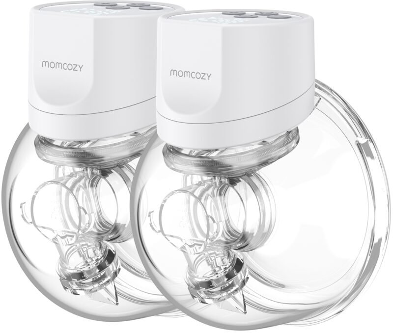 Momcozy S12 Pro Breast Pump Double - white – Image 2