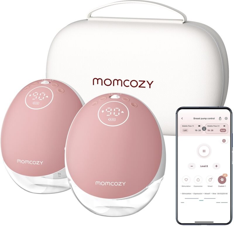Momcozy M9 Mobile Breast Pump Double - Bild 2