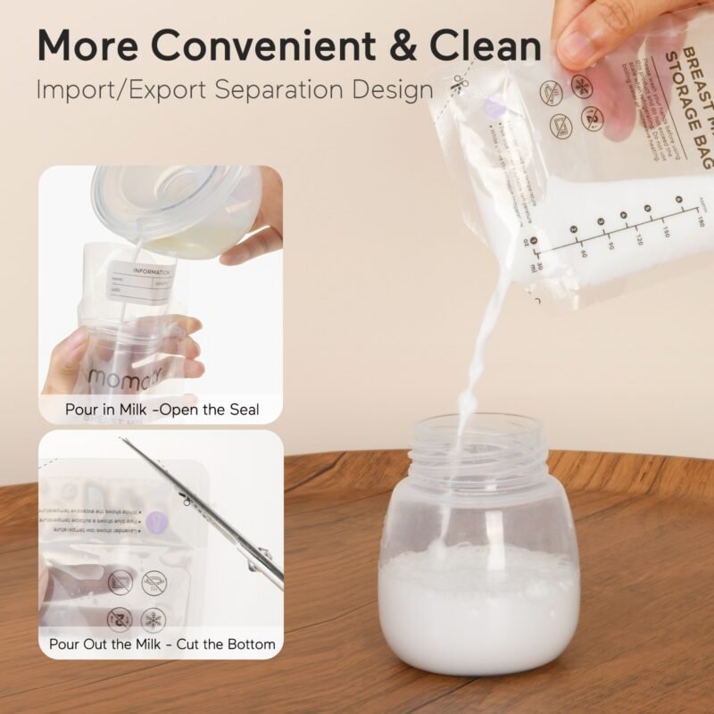 Momcozy Disposable Milk Storage Bag 120pcs – Image 5