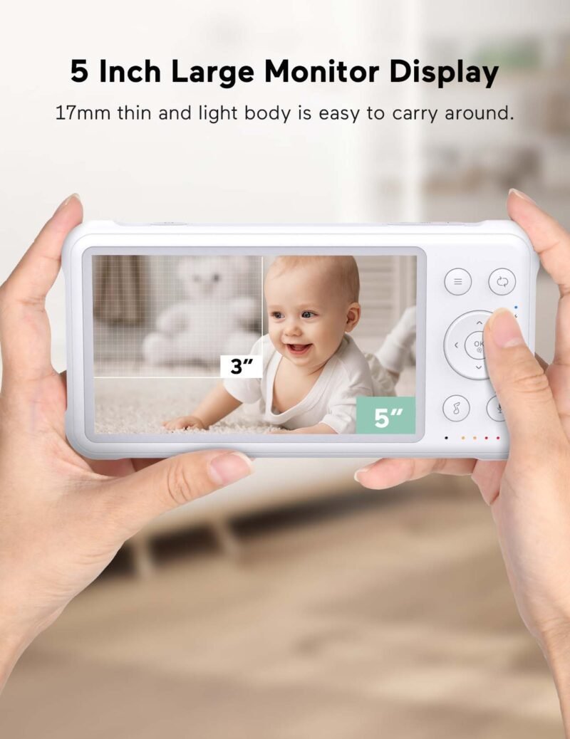 Momcozy Video Baby Monitor 5 inch – Image 6