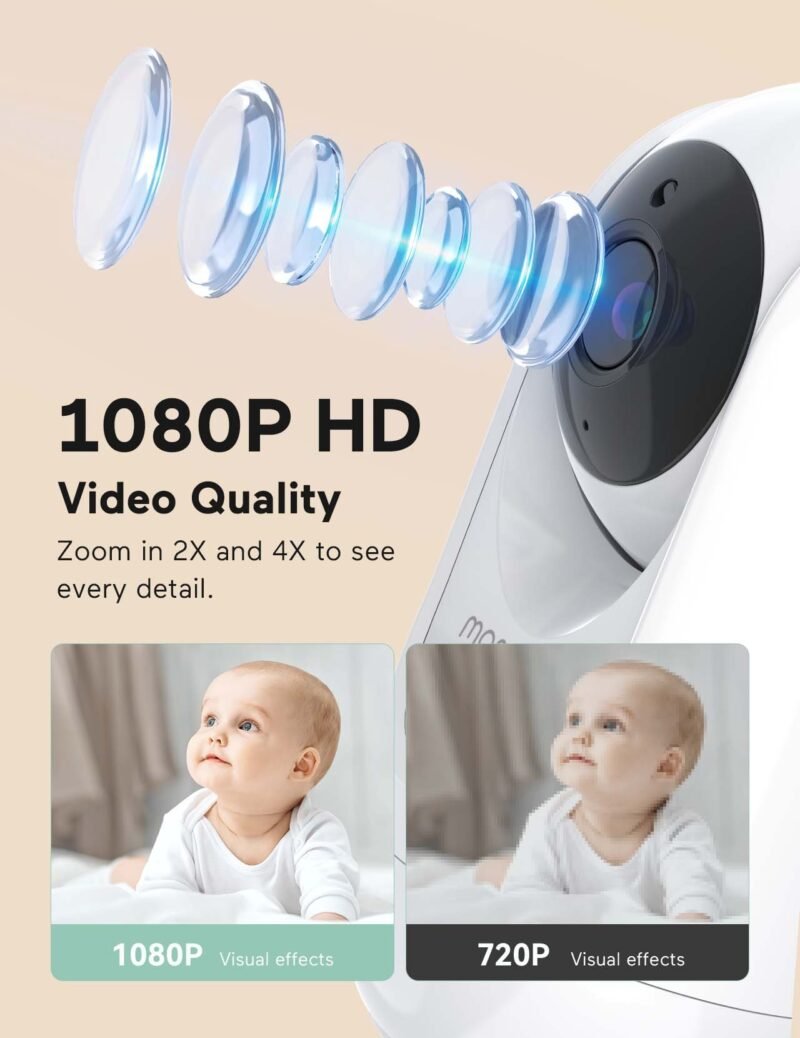 Momcozy Video Baby Monitor 5 inch – Image 9