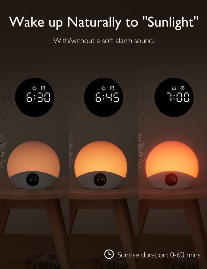 Momcozy Sunrise Alarm Clock WakeUp Sound Machine - Bild 6