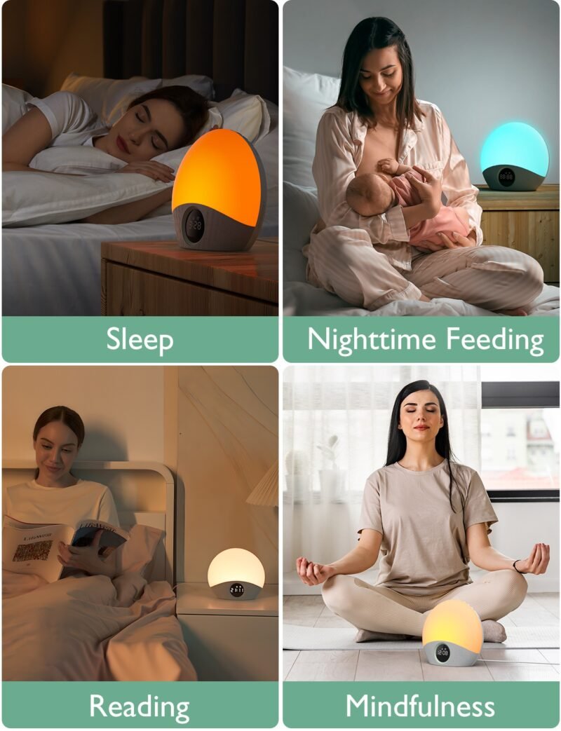 Momcozy Sunrise Alarm Clock WakeUp Sound Machine - Bild 8