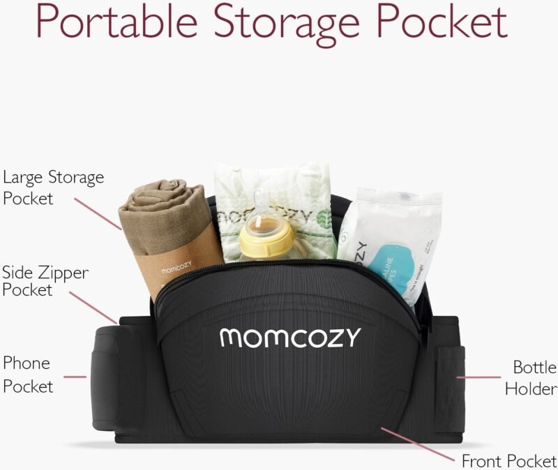 Momcozy Hip Seat Baby Carrier Medium – Image 7