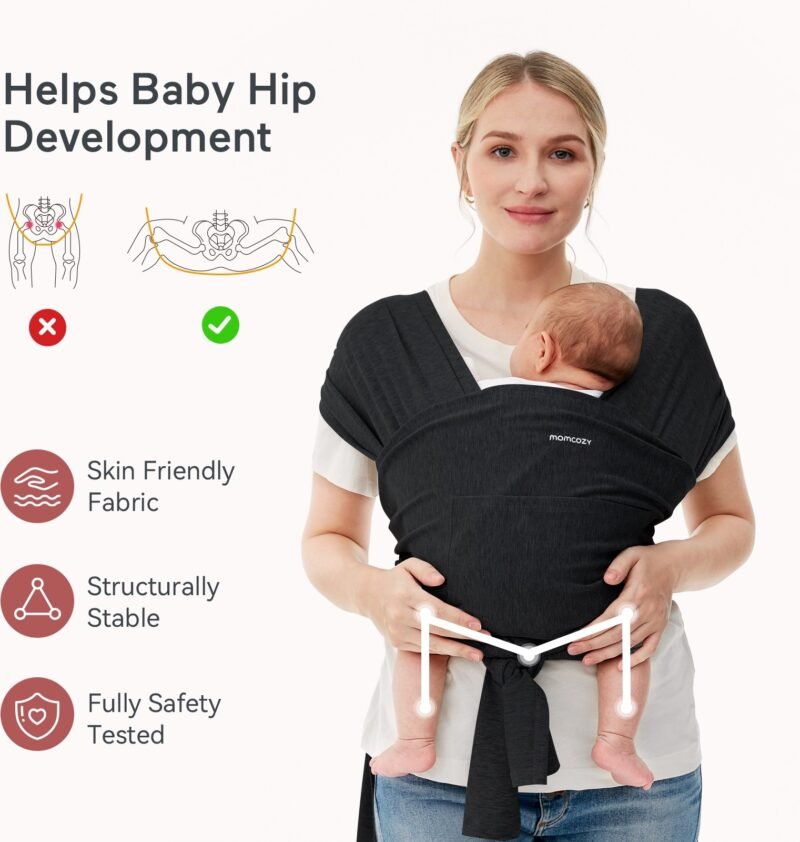 Momcozy Baby Carrier Sling - black - Bild 3