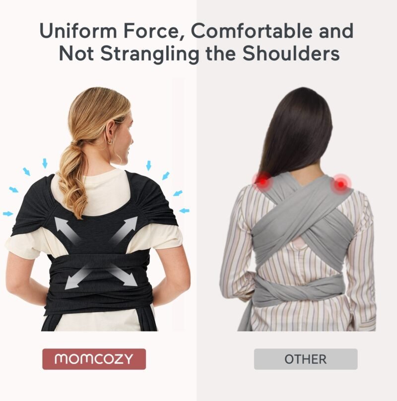 Momcozy Baby Carrier Sling - black - Bild 4