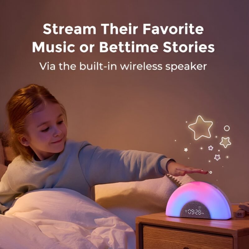 Momcozy DreamSync Rainbow White Noise Machine – Image 5