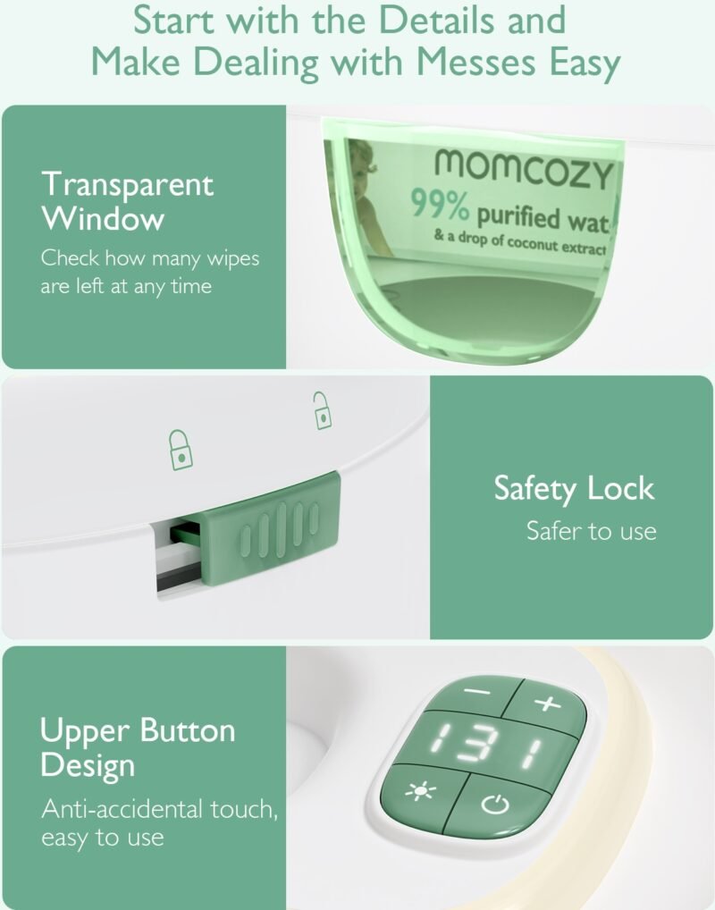 Momcozy Baby Wipe Warmer - Bild 7