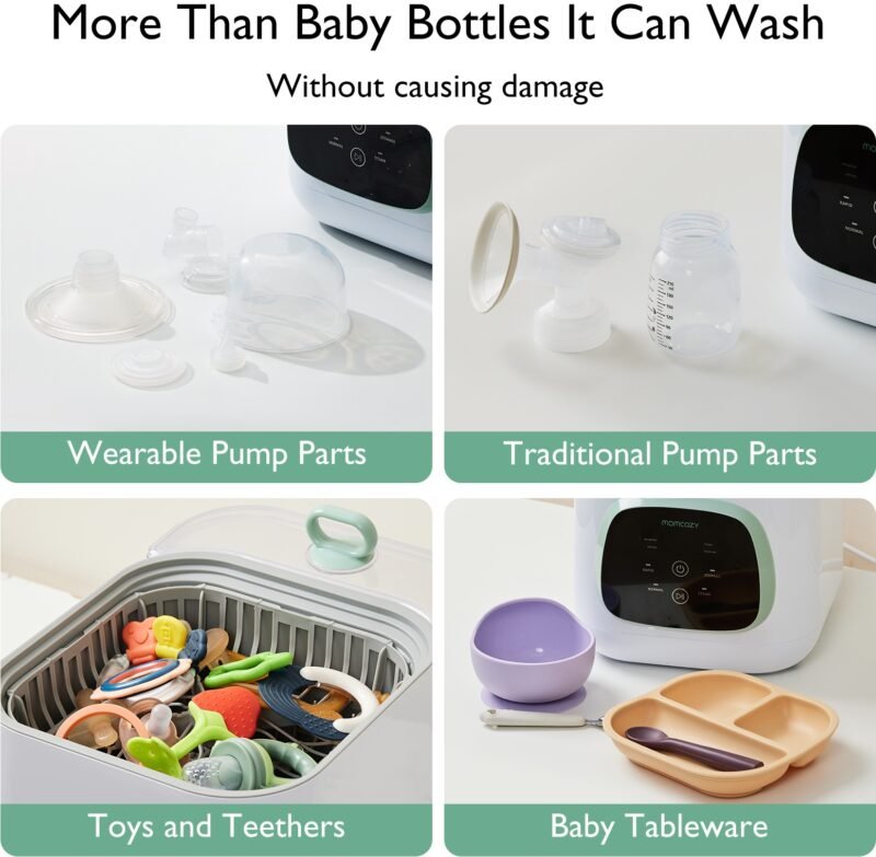 Momcozy KleanPal Pro Auto Bottle Washer and Sterilizer – Image 7