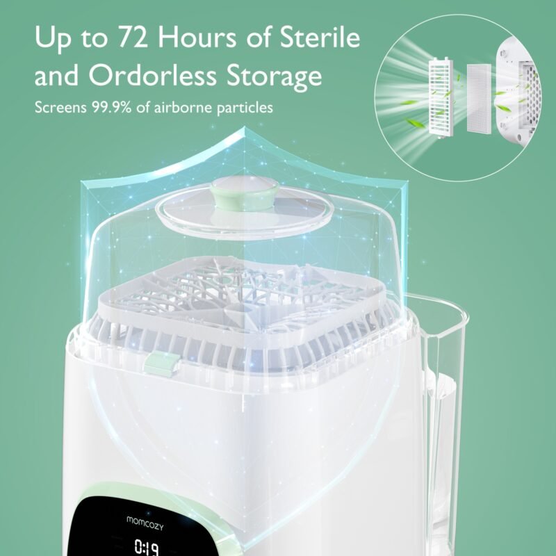 Momcozy KleanPal Pro Auto Bottle Washer and Sterilizer – Image 10