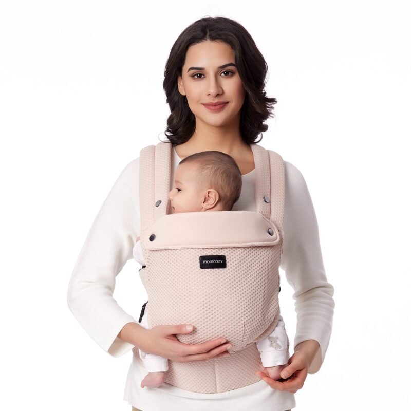 Momcozy Baby Carrier Air Mesh - pink – Image 2