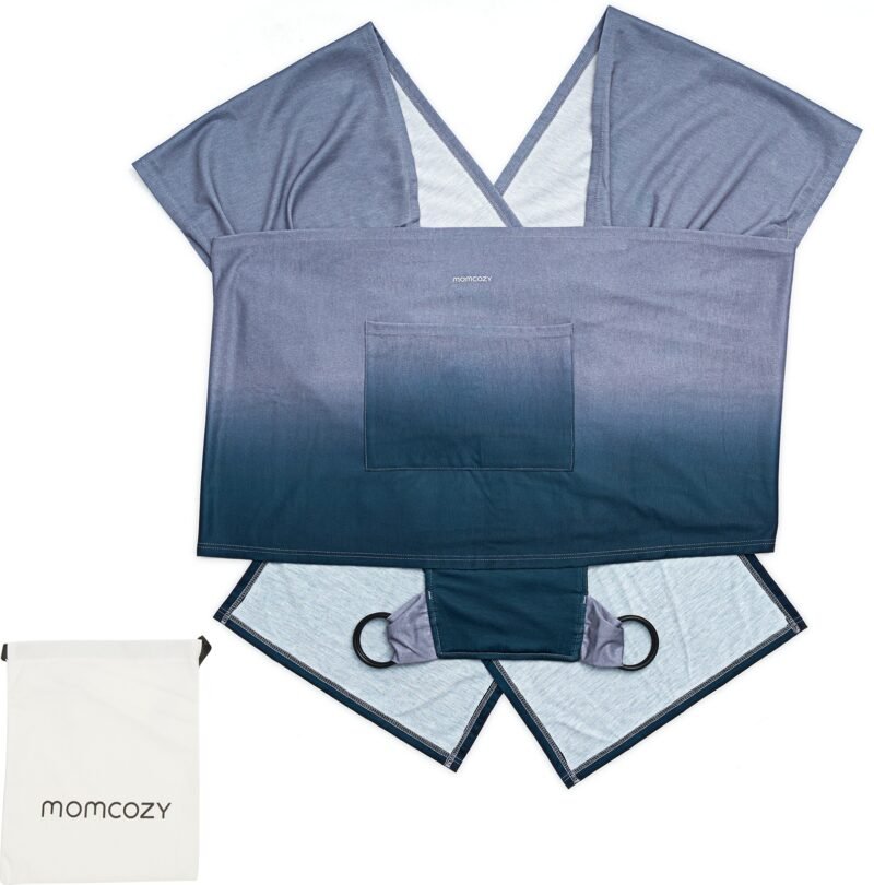 Momcozy Baby Carrier Sling - blue