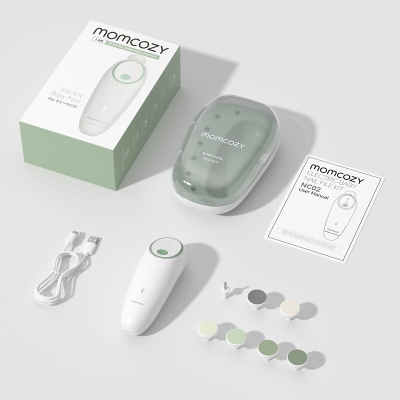 Momcozy Electric Baby Nail File Kit – Image 4