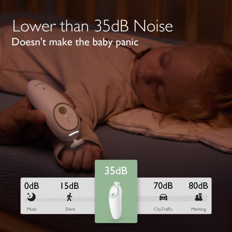 Momcozy Electric Baby Nail File Kit – Image 8