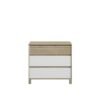 Commode 3 tiroirs Chêne blond ACHILLE