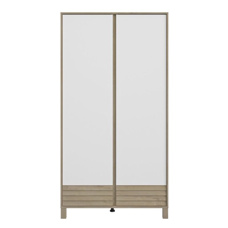 Armoire 2 portes Chêne blond ACHILLE