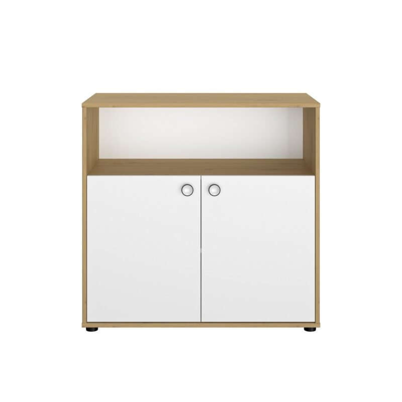 Commode 2 portes Chêne artisan ARTHUR