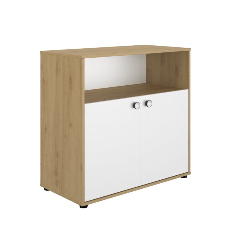 Commode 2 portes Chêne artisan ARTHUR – Image 2