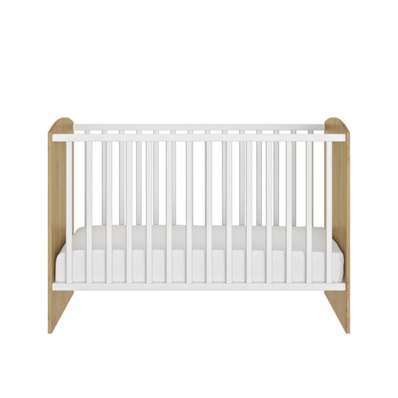 Lit bébé 60 X 120 Chêne artisan ARTHUR