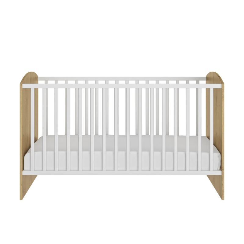 Lit bébé 70 X 140 Chêne artisan ARTHUR