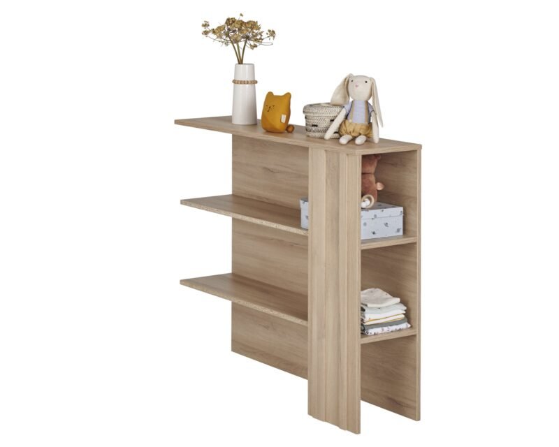 Tête cosy pour lit 70x140 Chêne du bocage CALYPSO