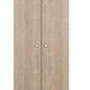 Armoire 2 portes Chêne blond-Blanc MARCEL