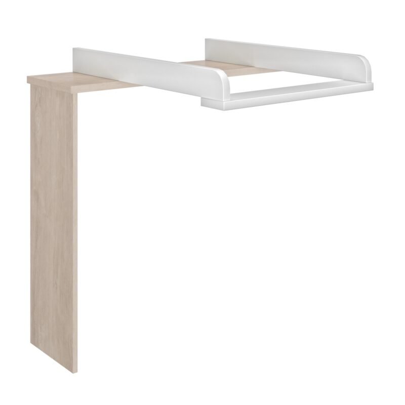 Plan à langer Chêne blond-Blanc MARCEL