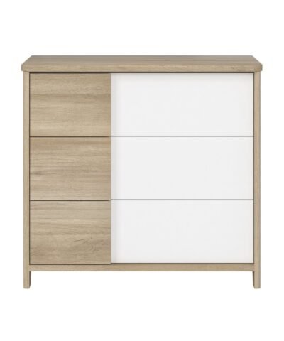 Commode 3 Tiroirs Chêne du bocage SACHA