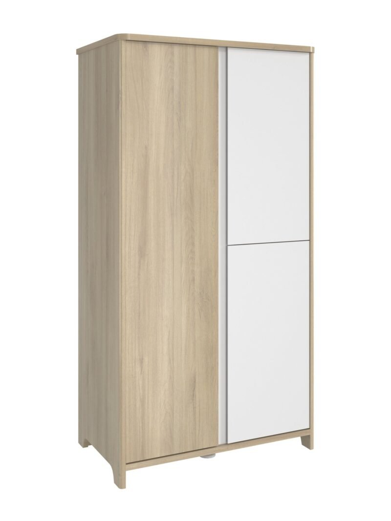 Armoire 3 portes Chêne du bocage SACHA – Image 3