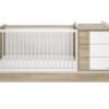 Lit compact évolutif 70x140 Chêne du bocage SACHA