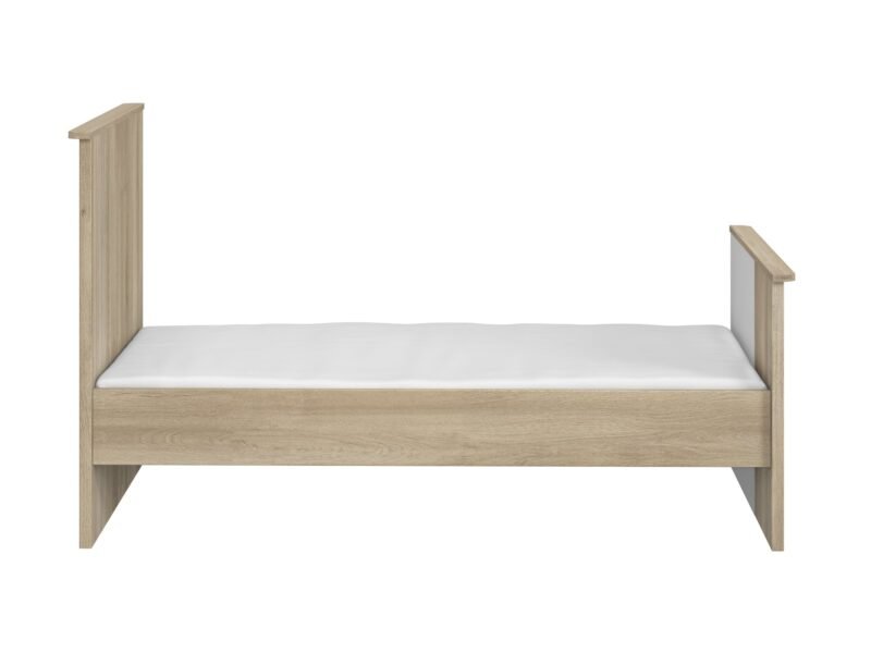Lit bébé 70x140 + 2 pans 140 Chêne du bocage SACHA – Image 3