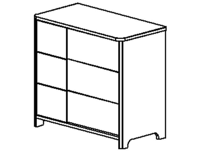 Commode 3 Tiroirs Chêne du bocage SACHA – Image 5
