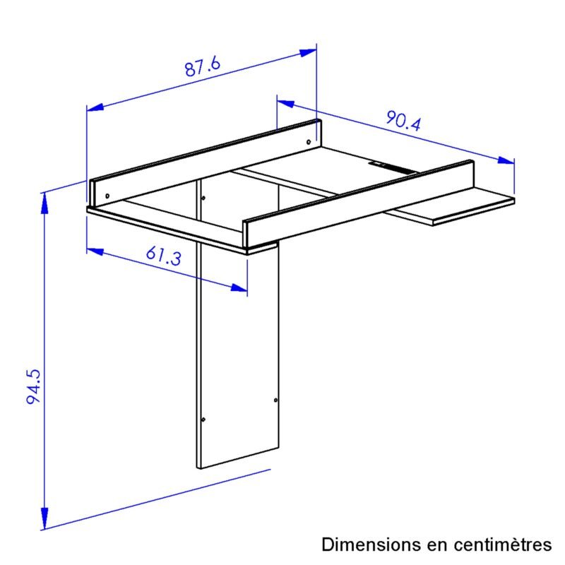 Plan à langer Chêne artisan ARTHUR – Image 5