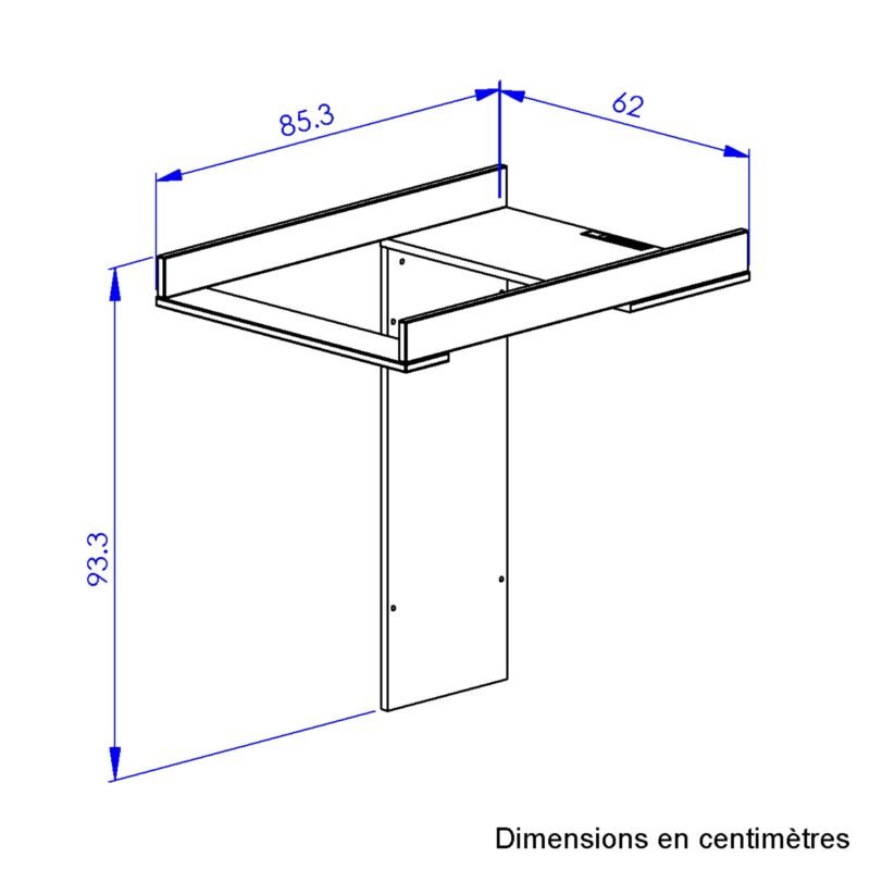 Plan à langer Chêne blond ACHILLE – Image 4