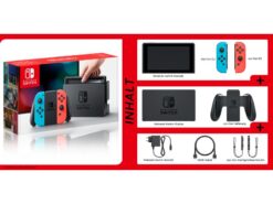 Nintendo Switch Rot/Blau 6