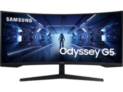 Samsung Moniteur Odyssey G5 LC34G55TWWPXEN 10