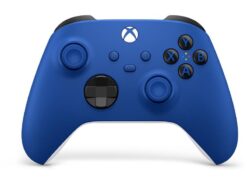 Microsoft Manette Xbox sans fil Shock Blue