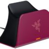 Razer Quick Charging Stand Rouge avec contrôleur DualSense 5