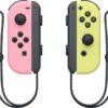 Nintendo Manette pour Switch Joy-Con Set rose pastel/jaune 4